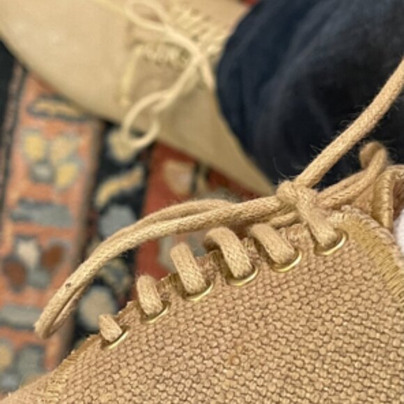 OBELINE MENS LINEN SHOES FOR SPRING THRU FALL SIZE 40 main image 6